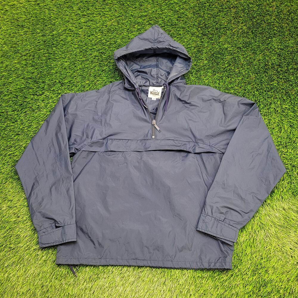 Vintage 80s Woolrich Anork Jacket S 21x25 Windbreaker Baggy